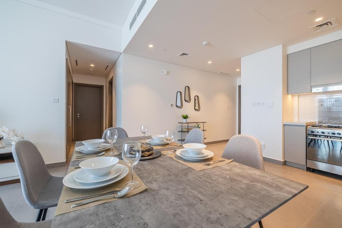 Spacious 2Bdr In Creek Harbor With City View Dubaj Kültér fotó