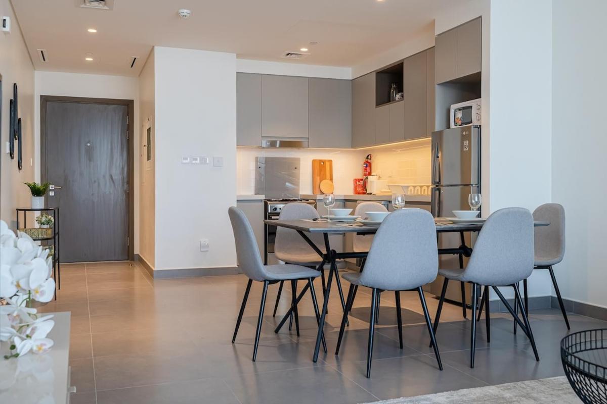 Spacious 2Bdr In Creek Harbor With City View Dubaj Kültér fotó