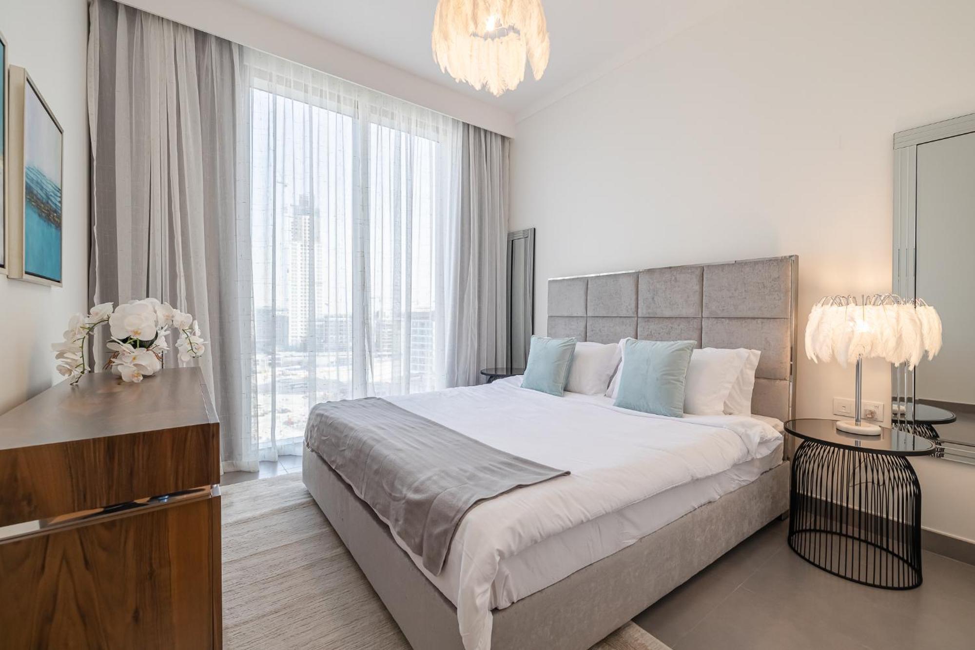 Spacious 2Bdr In Creek Harbor With City View Dubaj Kültér fotó